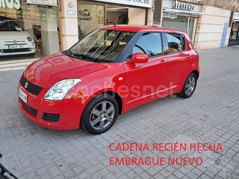 Rojo Usado 2008 Suzuki Swift GL Berlina | 6990 € (Un poco caro) - Imagen 1/4