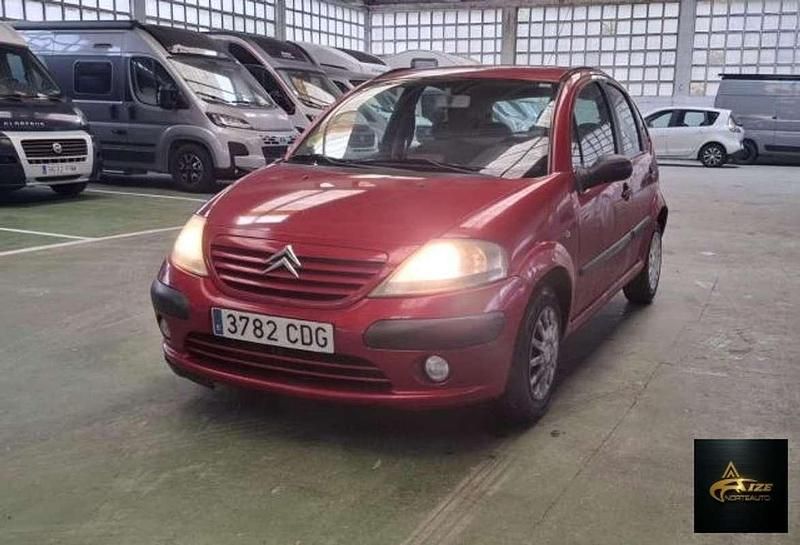 Usado Citroën C3 Elegance 68 CV (50 kW) 2004 Rojo Utilitario