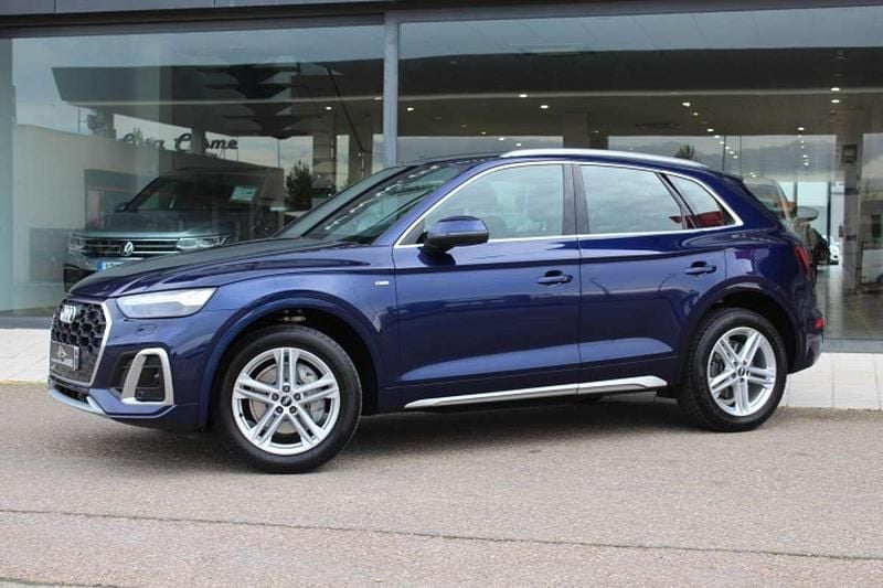 Usado Audi Q5 S-Line 204 CV (150 kW) 2021 Azul SUV