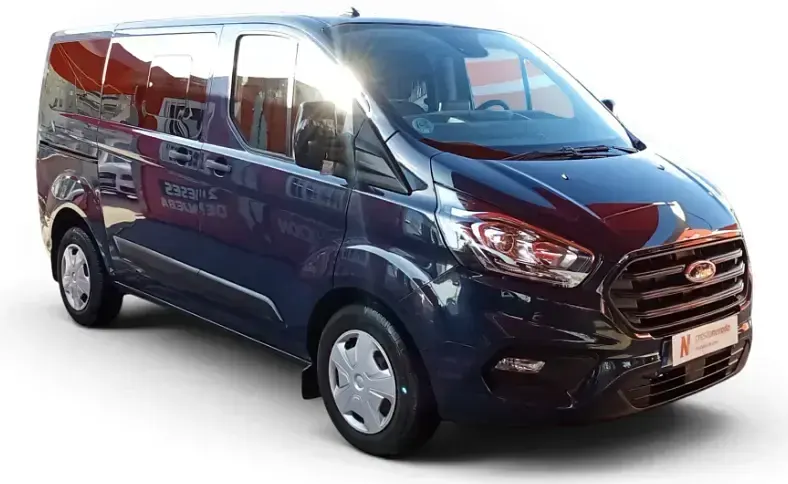 Usado Ford Transit Custom Trend 131 CV (96 kW) 2023 Azul Familiar