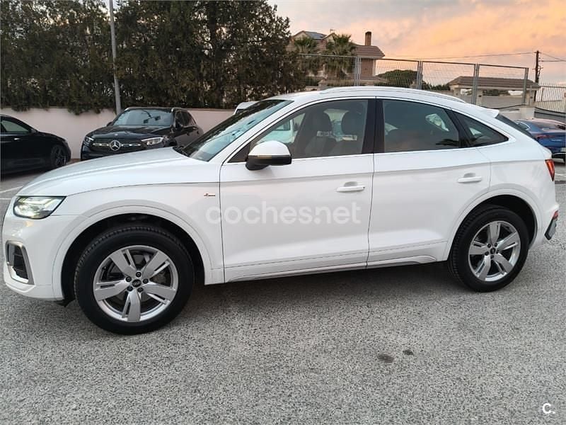 Usado Audi Q5 Sportback S-Line 204 CV (150 kW) 2022 Blanco SUV