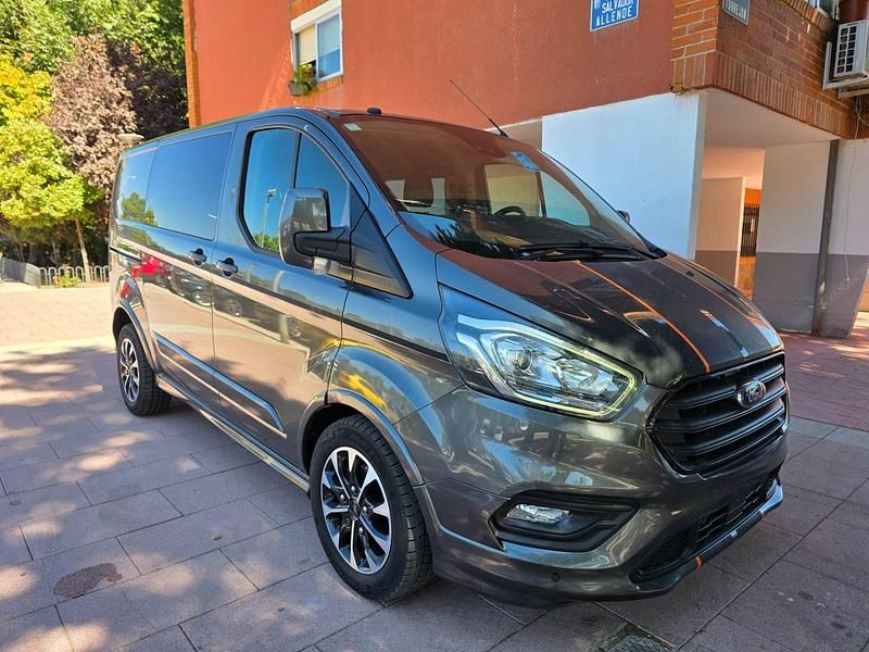 Usado Ford Transit Custom Sport 170 CV (125 kW) 2018 Gris Van