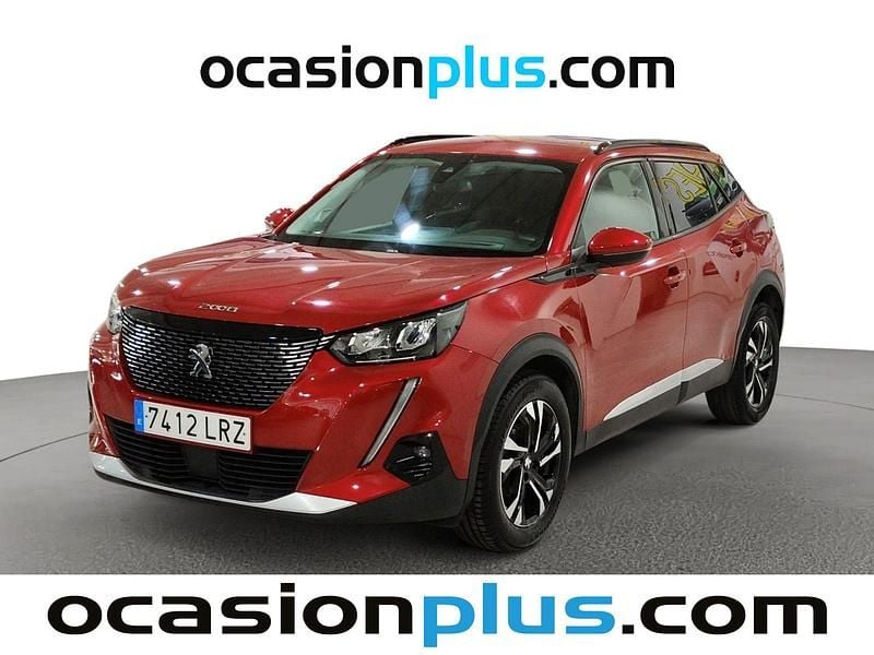 Rojo Usado 2021 Peugeot 2008 Allure SUV | 13.455 € (Precio justo) - Imagen 1/4