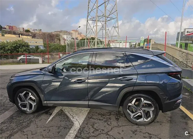 Usado Hyundai Tucson N Line 150 CV (110 kW) 2023 Azul SUV