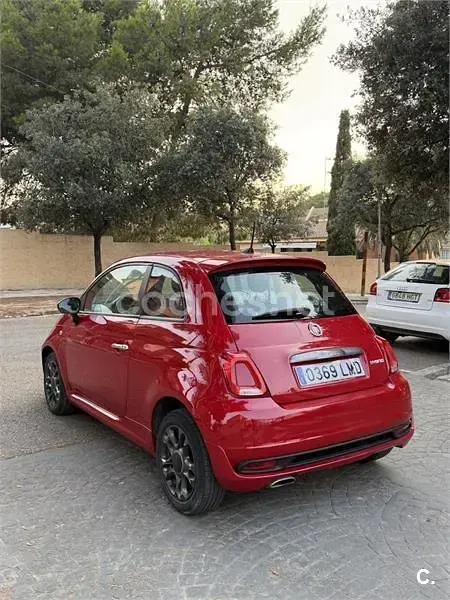 Usado Fiat 500 Sport 70 CV (51 kW) 2021 Rojo Berlina