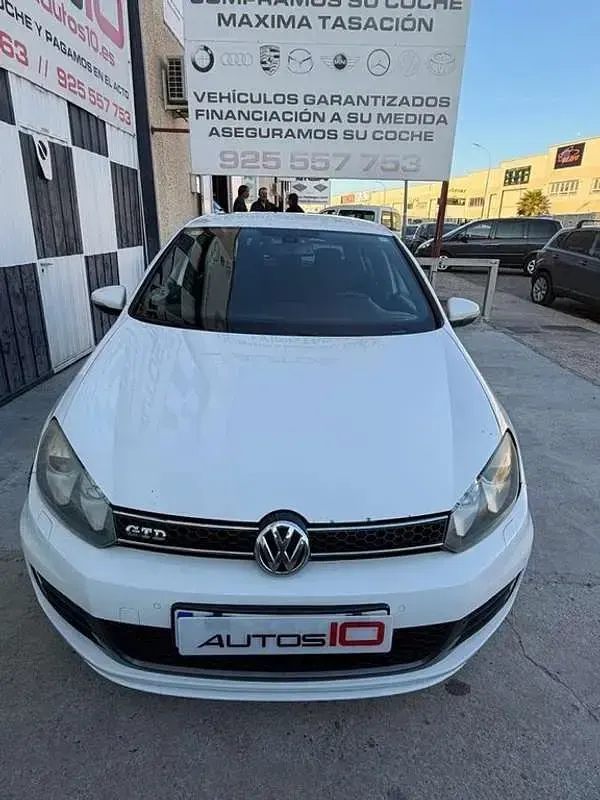 Usado VW Golf VII GTD 170 CV (125 kW) 2012 Blanco Utilitario
