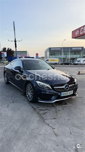 Azul Usado 2019 Mercedes C220 Coupe | 30.000 € (Buen precio) - Imagen 1/4
