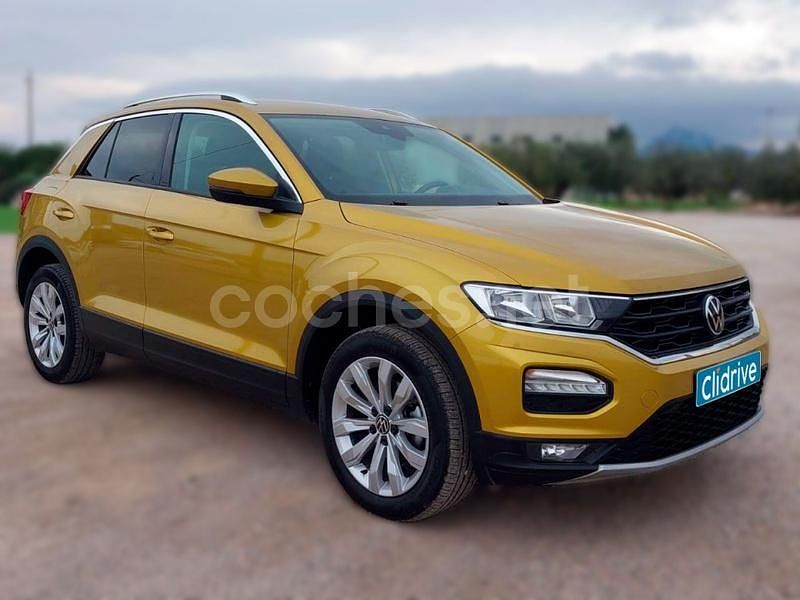 Usado VW T-Roc Advance 150 CV (110 kW) 2021 Naranja SUV