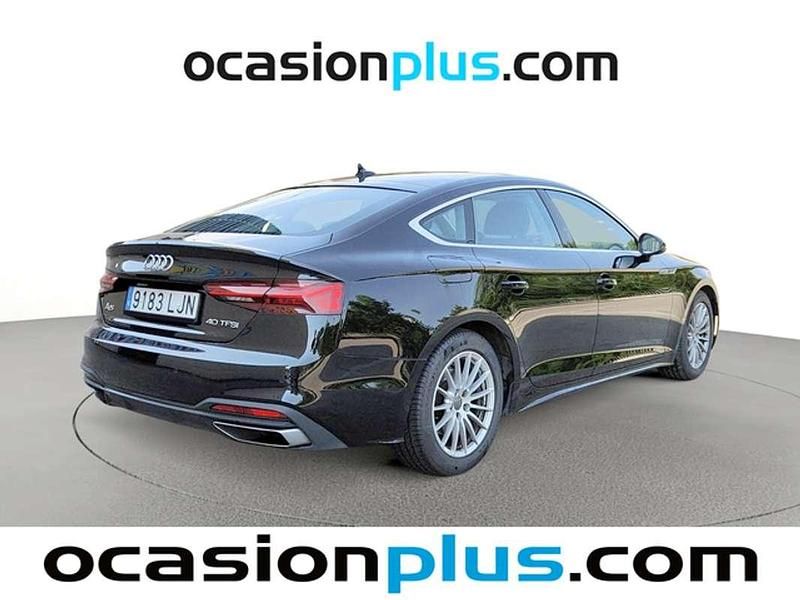 Usado Audi A5 Sportback 190 CV (139 kW) 2020 Negro Utilitario