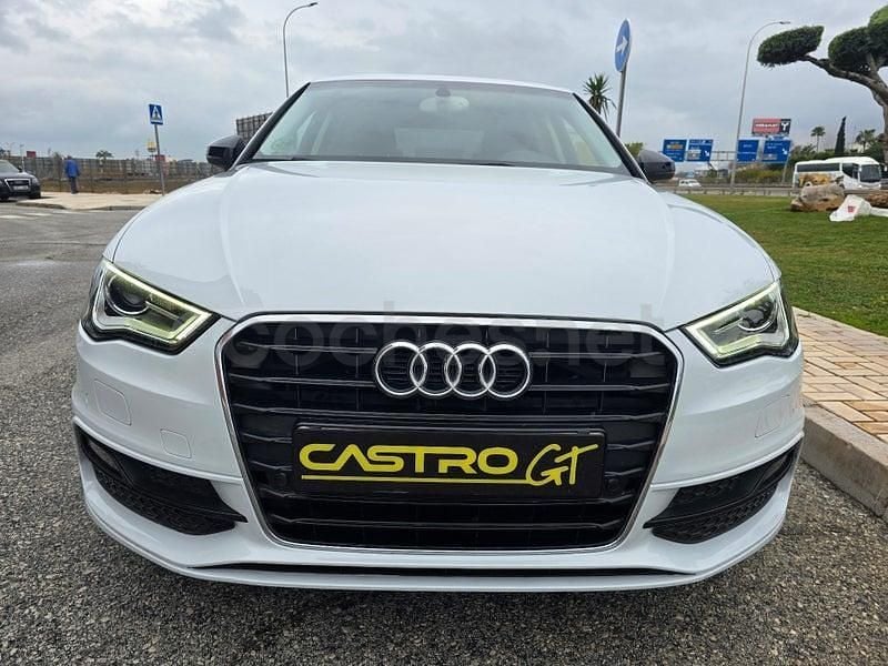 Usado Audi A3 S-Line 150 CV (110 kW) 2014 Blanco Berlina