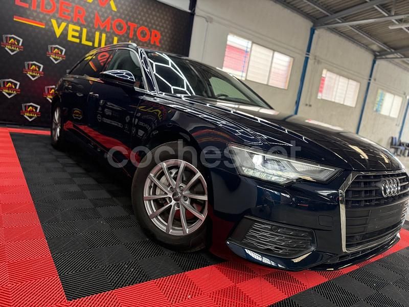 Usado Audi A6 204 CV (150 kW) 2019 Azul Familiar