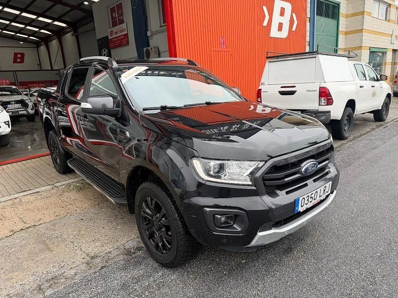 Usado Ford Ranger Wildtrack 213 CV (156 kW) 2021 Negro Recogida