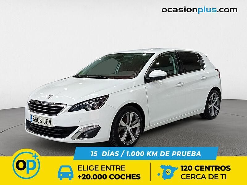 Usado Peugeot 308 Allure 156 CV (114 kW) 2015 Blanco Utilitario