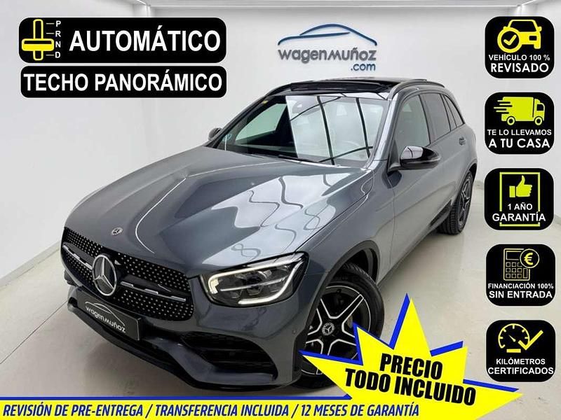 Gris Usado 2020 Mercedes GLC200 SUV | 34.900 € (Precio justo) - Imagen 1/4