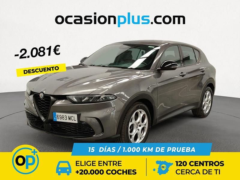 Gris Usado 2022 Alfa Romeo Tonale Sprint SUV | 22.900 € (Precio justo) - Imagen 1/4