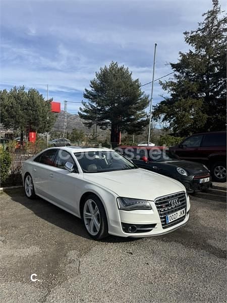 Usado Audi S8 520 CV (382 kW) 2013 Blanco Berlina