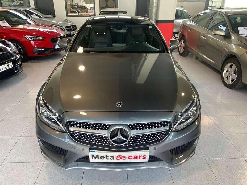 Usado Mercedes C200 184 CV (135 kW) 2018 Gris Coupe
