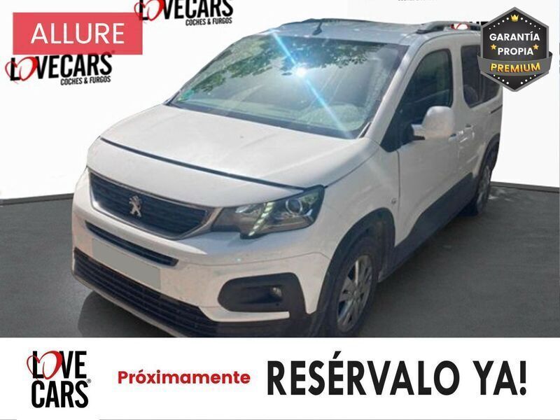 Blanco Usado 2021 Peugeot Rifter Allure Monovolumen | 14.500 € (Super precio) - Imagen 1/1