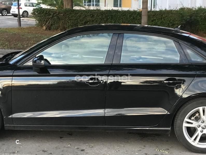Negro Usado 2017 Audi A3 S-Line Berlina | 14.700 € (Buen precio) - Imagen 1/4