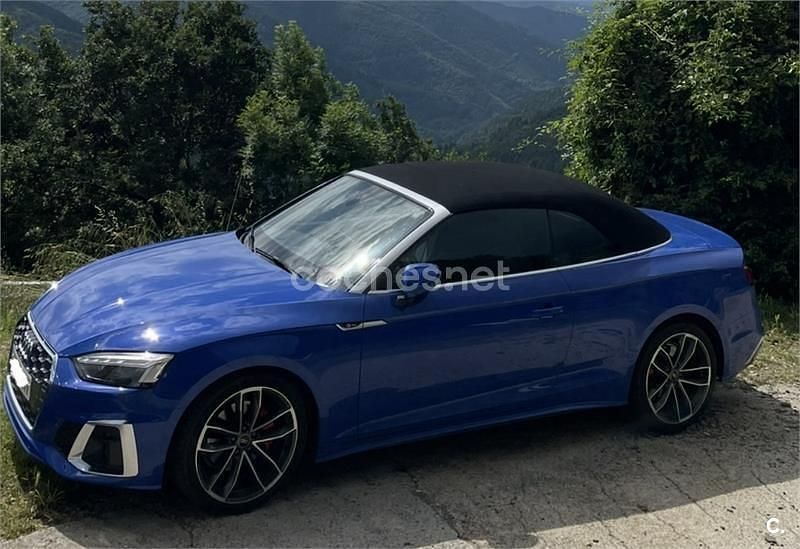 Usado Audi A5 Cabriolet S-Line 204 CV (150 kW) 2024 Azul Descapotable