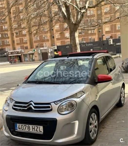 Usado Citroën C1 PureTech 82 CV (60 kW) 2014 Gris / plata Utilitario