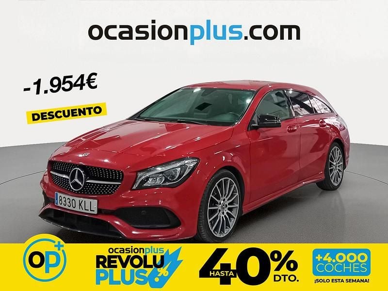 Usado Mercedes CLA220 177 CV (130 kW) 2018 Rojo Berlina