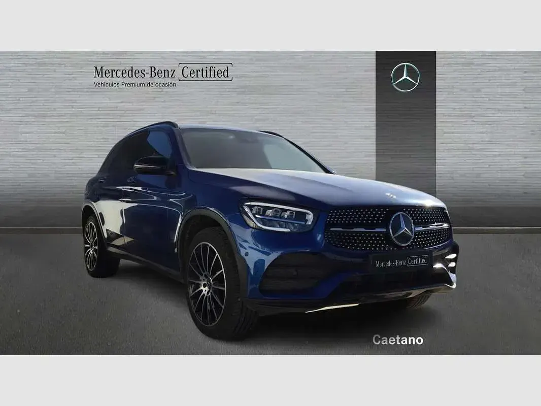 Usado Mercedes GLC300de 306 CV (225 kW) 2022 Azul SUV