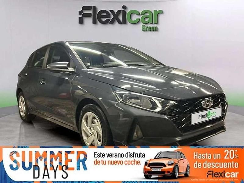 Gris Usado 2022 Hyundai i20 Berlina | 13.590 € (Super precio) - Imagen 1/4