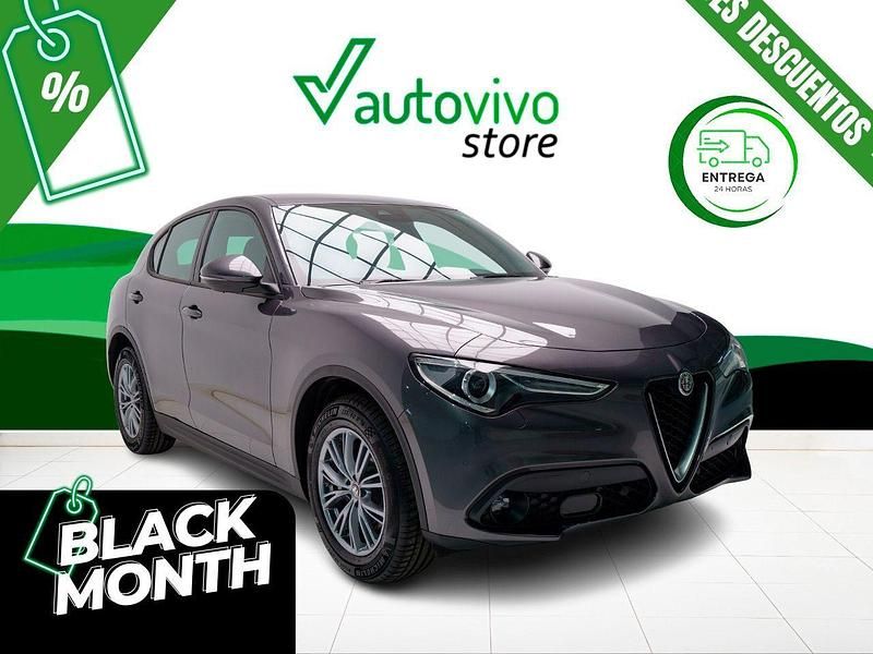Gris Usado 2023 Alfa Romeo Stelvio Super SUV | 39.900 € (Super precio) - Imagen 1/4