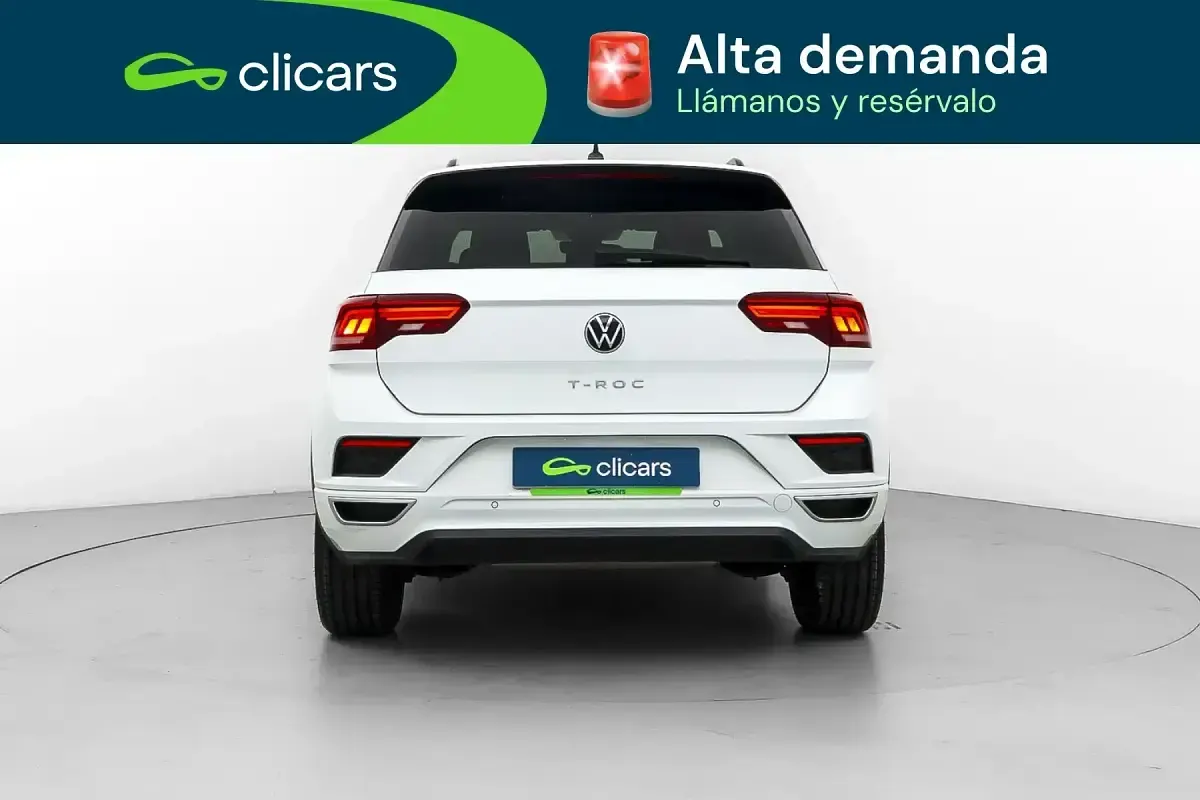 Usado VW T-Roc Advance 110 CV (80 kW) 2022 Blanco SUV