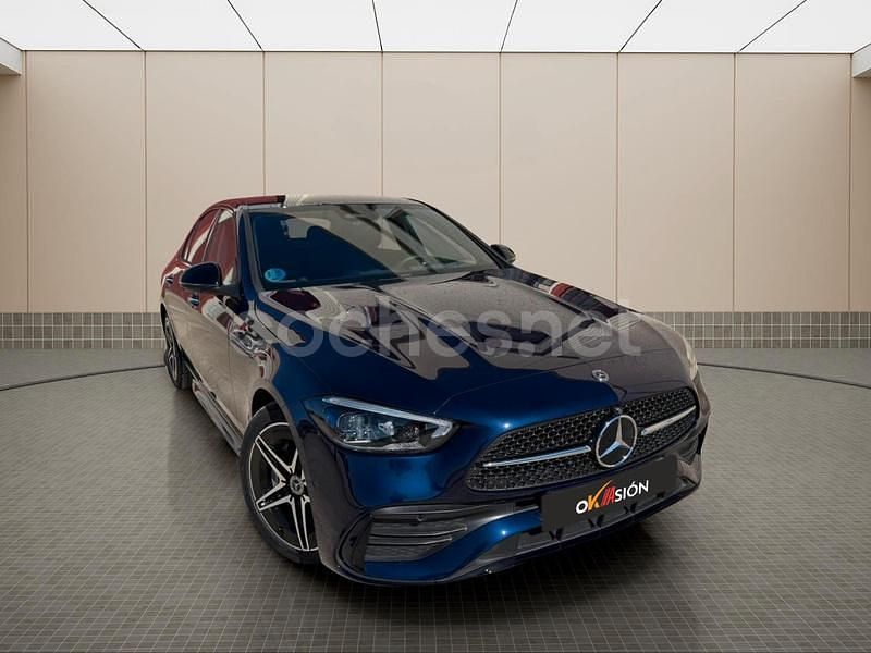 Azul Usado 2022 Mercedes C200 Berlina | 37.990 € (Precio justo) - Imagen 1/4