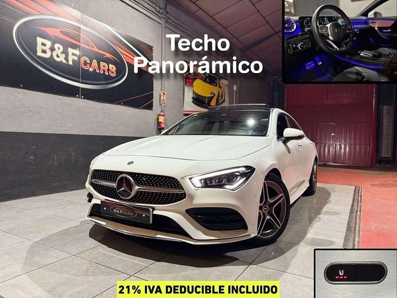 Blanco Usado 2021 Mercedes CLA220 Berlina | 31.900 € (Super precio) - Imagen 1/4