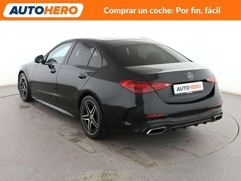 Usado Mercedes C200 AMG line 184 CV (135 kW) 2024 Negro Berlina