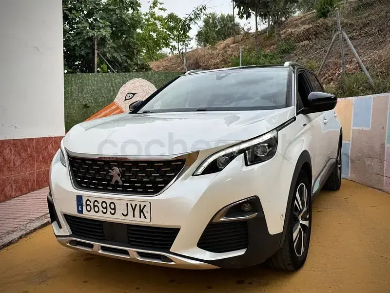 Usado Peugeot 5008 GT-line 150 CV (110 kW) 2017 Blanco SUV