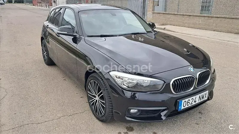 Usado BMW 118 136 CV (100 kW) 2016 Negro Utilitario