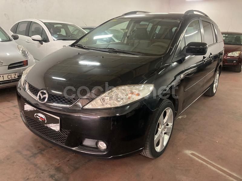 Negro Usado 2007 Mazda 5 Sportive Monovolumen | 4900 € (Precio justo) - Imagen 1/4