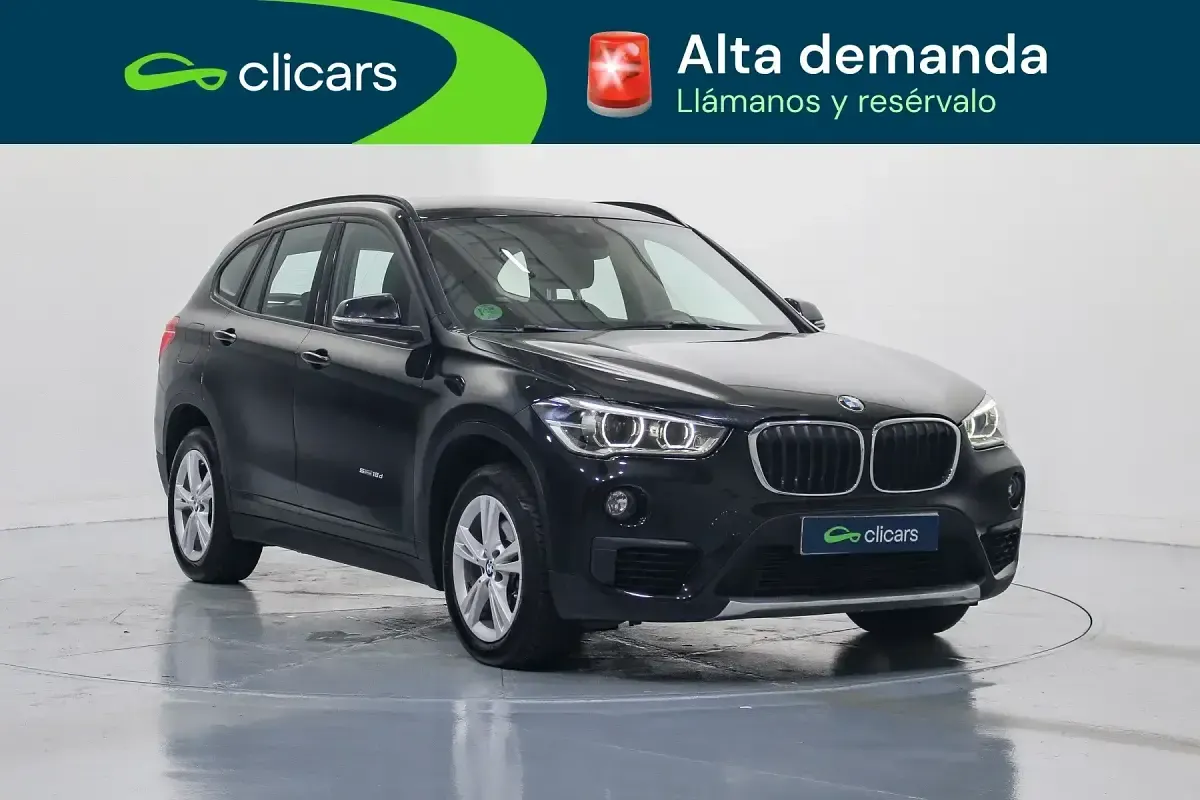 Usado BMW X1 150 CV (110 kW) 2016 Negro SUV