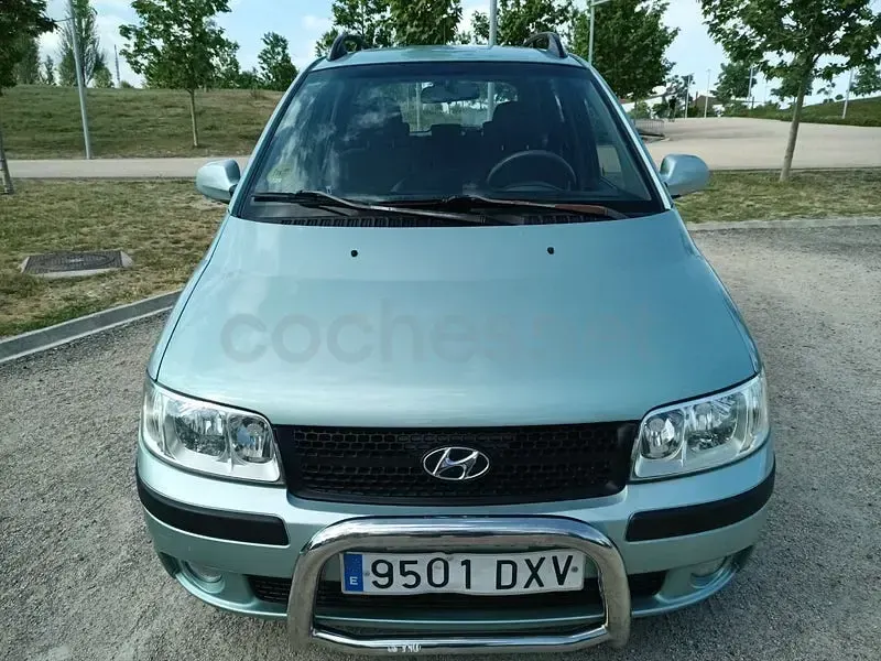 Usado Hyundai Matrix GLS 110 CV (80 kW) 2006 Verde Monovolumen