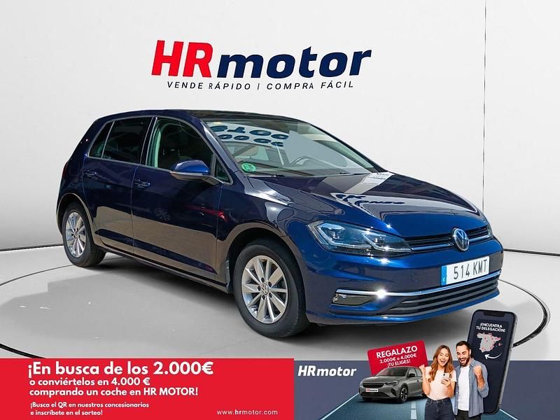 Azul Usado 2018 VW Golf VII Advance Utilitario | 18.050 € (Precio justo) - Imagen 1/4