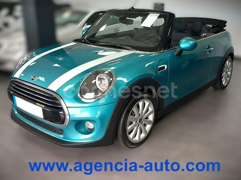 Azul Usado 2018 Mini Cooper Cabriolet Descapotable | 17.990 € (Un poco caro) - Imagen 1/4