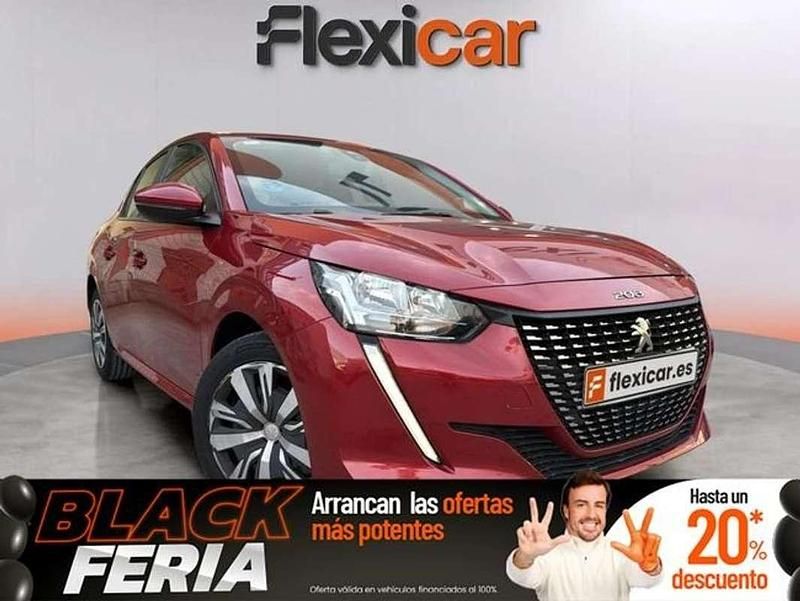 Burdeos Usado 2020 Peugeot 208 Active Utilitario | 8490 € (Precio justo) - Imagen 1/4