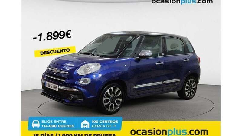 Azul Usado 2018 Fiat 500L Pop Star Monovolumen | 10.900 € (Buen precio) - Imagen 1/4