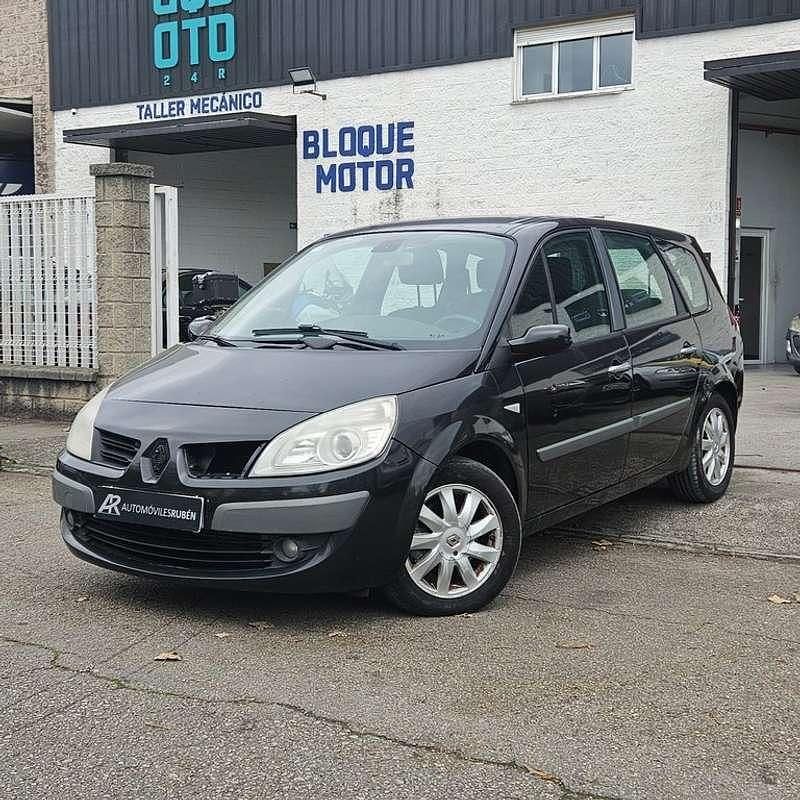 Usado Renault Scénic II Dynamique 129 CV (94 kW) 2007 Negro Monovolumen