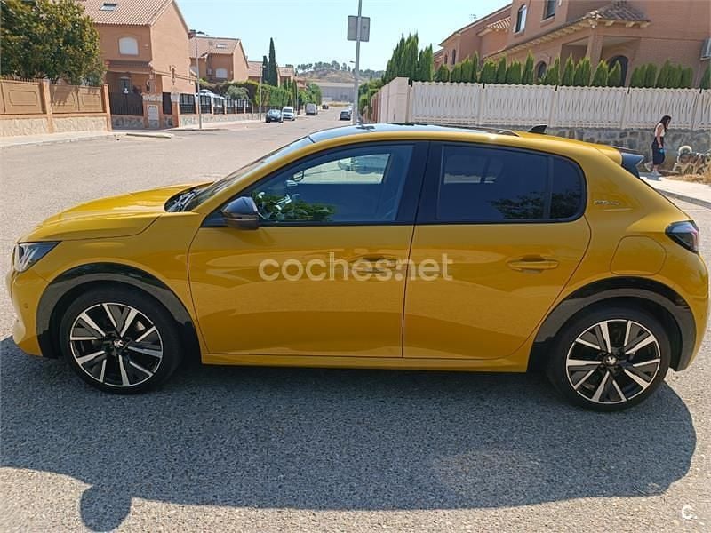 Amarillo Usado 2020 Peugeot 208 GT-line Utilitario | 13.100 € (Un poco caro) - Imagen 1/4