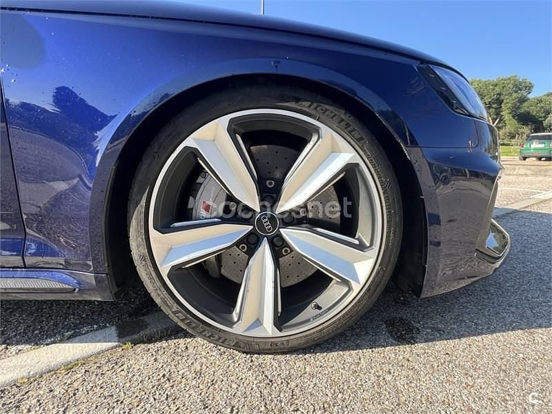 Usado Audi RS4 Ambiente 450 CV (330 kW) 2018 Azul Familiar