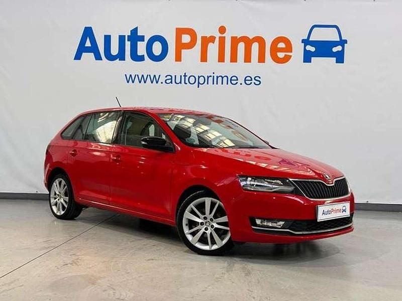 Usado Skoda Rapid Style 116 CV (85 kW) 2018 Granate Berlina