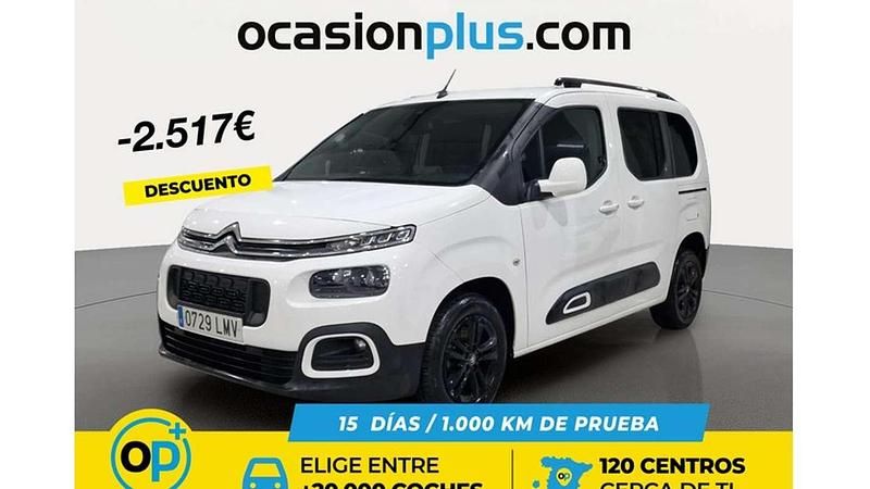 Blanco Usado 2021 Citroën Berlingo Feel Monovolumen | 19.173 € (Precio justo) - Imagen 1/4