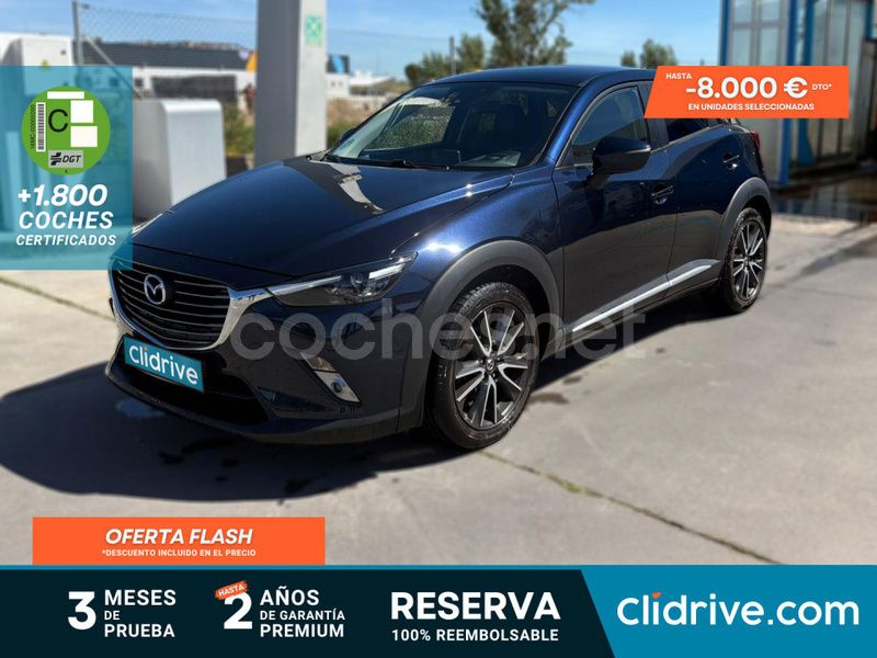 Negro Usado 2015 Mazda CX-3 Luxury SUV | 9990 € (Buen precio) - Imagen 1/3