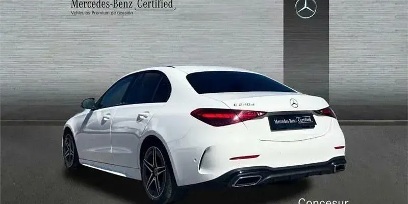 Usado Mercedes C220 200 CV (147 kW) 2023 Blanco Berlina