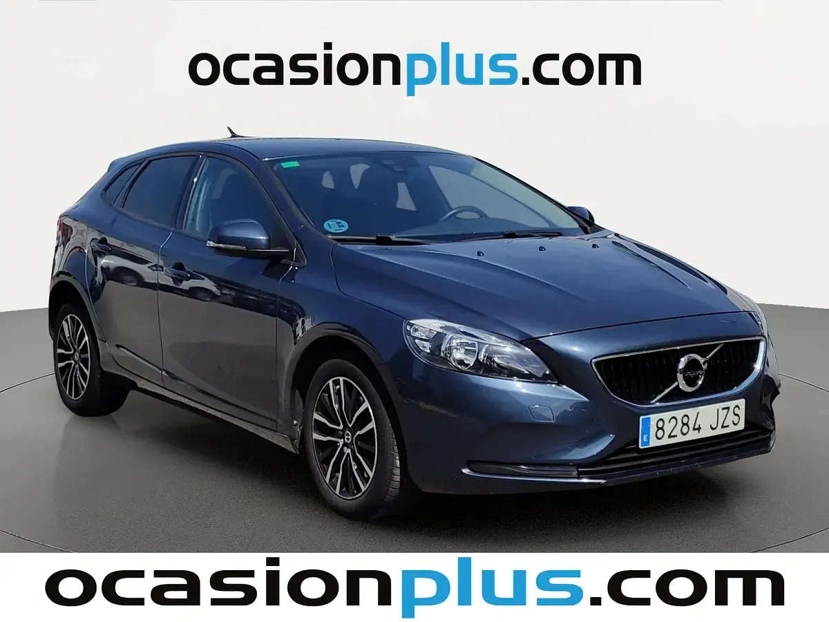 Usado Volvo V40 Momentum 150 CV (110 kW) 2017 Azul Utilitario